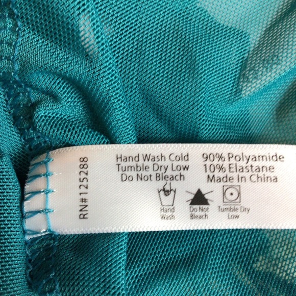 French Affair 2Pc Green Babydoll and G-String Panty Lingerie Set Choose Size - Picture 8 of 12